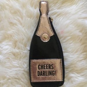 NWOT Kate Spade champagne coin purse - Never used